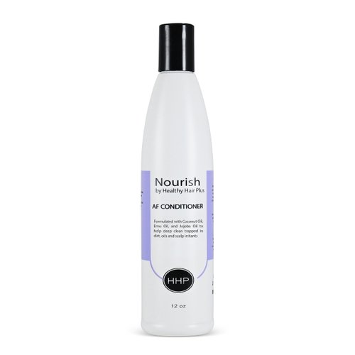 Healthy Hair Plus Fungus Conditioner 12 oz | Enriched with Emu Oil, Jojoba Oil & Coconut Oil | Suitable for Women, Men, Teens and Seniors
