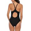 Century Star One piece bathing suit for women Bathing suits for teens womens one piece swimsuits juniors swimsuits for teen girls 01 Black 12-14