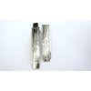 Generic 1.75 or 2.25 inch silver metal filigree alligator hair claw clip clamp fine hair (Size: 1.75)