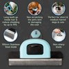Maxpower Planet Pet Grooming Deshedding Dog Brush - Cat and Dog Deshedding Brush Tool - Deshedder for Dogs Comb - Dog Brush Short Hair and Medium Pet Hair - Reduces Shedding up to 95% - Blue