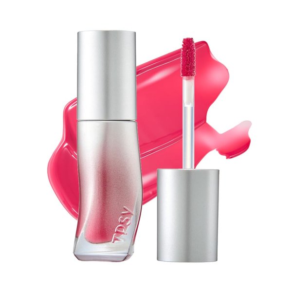 TPSY Juicy Lip Plumper (09 Lovesick) - Cool Pink, Tinted Lip Plumping Gloss, Volumizing & Hydrating, for Fuller Lips, Non-Sticky Glossy Finish, Vegan