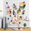 WUDIME 20 Pack Magnetic Clips Fridge Magnets Refrigerator Magnets, Black Magnet Clips for Whiteboard, Clip Magnets for Photo Displays, Home, Office,Classroom