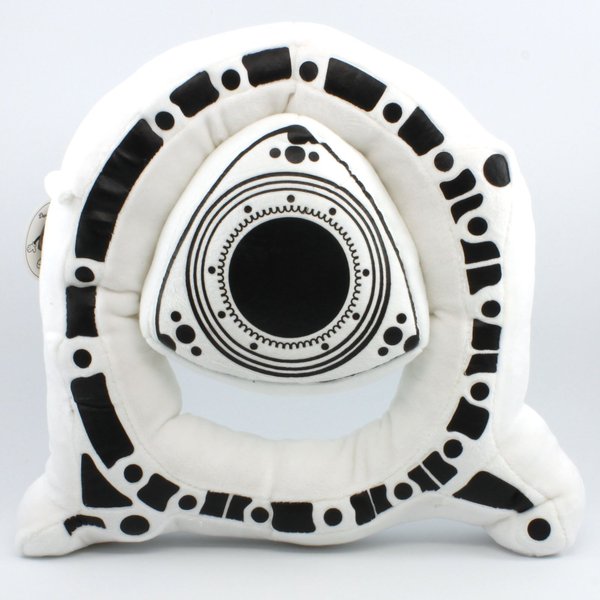 Rotary13B1 - Rotor Housing - Pillow - White with Black Details