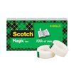 Scotch Magic Tape, 6 Rolls, Numerous Applications, Invisible, Engineered for Repairing, 3/4 x 1296 Inches, Boxed (810-6PK)