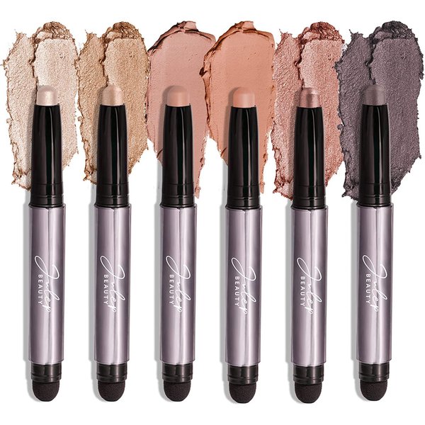 Julep Eyeshadow 101 Palette-Style Creme-to-Powder 6 Piece Eyeshadow Set Garden Party