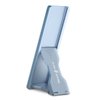 PureGear KikStik Ultra Universal Phone Kickstand & Grip, Ultra-Thin, Low Profile, Aluminum Cell Phone Stand, Fits Most Phones including iPhone 14/13/12 Pro Max, S23/S22/S21, Pocket Friendly-Blue Frost