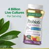 Nature's Bounty Probiotic Gummies, Immune Health & Digestive Balance, Pineapple, Raspberry and Orange Flavor Gummies, 60 Ct