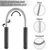 4 Pieces Facial Hair Remover Spring Eyebrow Face Epilator Coil Portable Hair Remover Spring Threading Tool for Women Chin Cheek Mustache Upper Lip