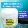 Urban ReLeaf Piercing & Bump Salt ! Unscented, Non-Iodized Sea Salt Solution Concentrate. Makes 45 Cups! Gentle Effective Clean Soothe Heal. It works! Wound Wash, Fresh Saline! Keloid Care