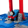 Mattel Thomas & Friends Toy Figure Playset, Diecast Keyring, & Diecast Engine Figure Bundles - Set 3 - Rescue Center Playset, Diecast Keyring, & Sandy Diecast Metal Engine Figure