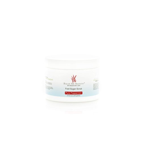 Sugar Me Smooth Body Sugar Scrub (Pure Peppermint) Ultra Hydrating and Exfoliating Scrub for Nourishing Essential Body Care Body Scrub womens scrubs