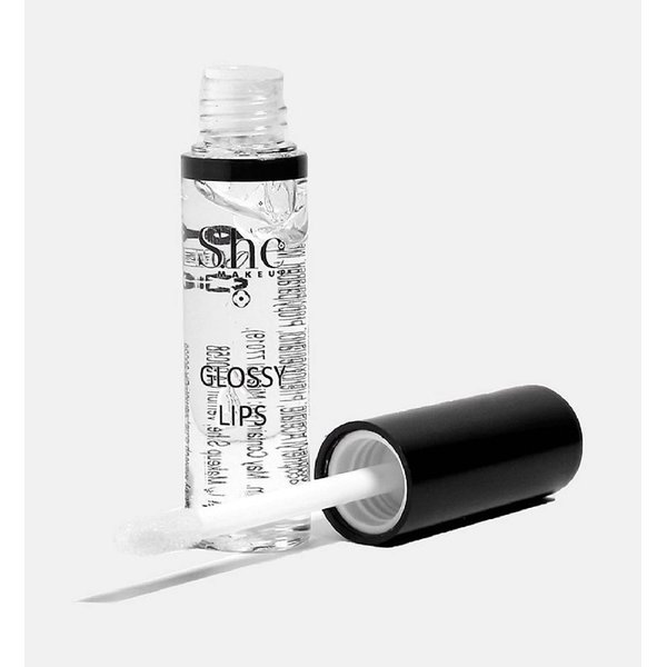 Generic Glossy Lips Lip Glosses in Crystal Clear or Shimmering Glitter; 7.5ml0.26oz (Crystal Clear), 3.5 Inch non-glass cylinder; .26 Ounce contents