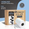 Vonlyst Credit Card Machine Paper Roll for Dejavoo Z8 Z9 Z11 (10 rolls)