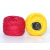 LE PAON 48 Crochet Thread Set Balls 100% Long-Staple Cotton Rainbow Colors of Size 8 Threadand Free 30 Golden Needles 48 Balls for Crochet Hardanger Cross Stitch Needlepoint Hand Embroidery
