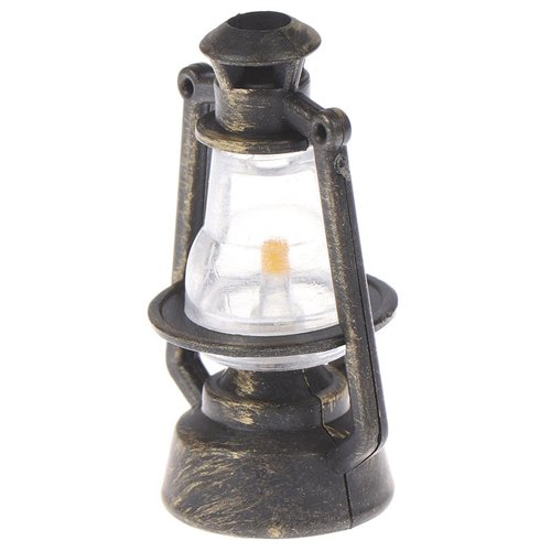 DPWOUM Miniature Lamps for Dollhouse,Doll House Retro Oil Lantern Dollhouse Accessories Scene Ornaments Dollhouse Miniature Scene Model Hurricane Lantern Kerosene Lamp Furniture Decoration