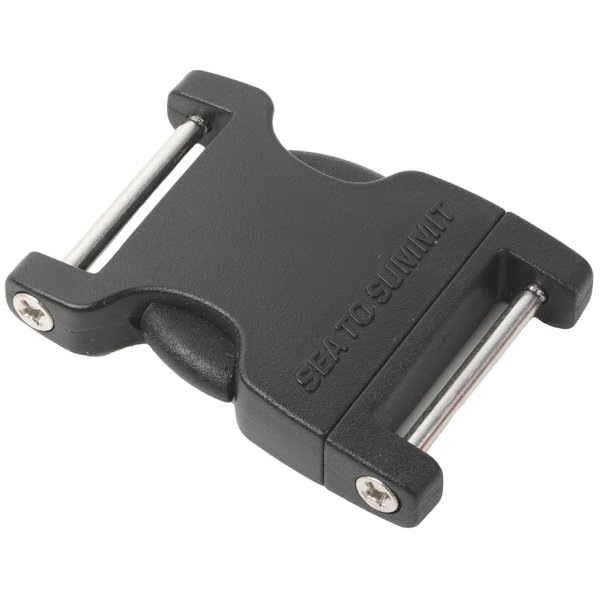 Sea to Summit 2 Pin Field Repair Side Release Buckle-Black, 20 mm