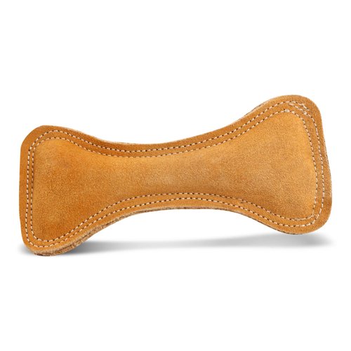 Ethical Pets SPOT Dura Fused Leather Bone Dog Toy for Dog, 9-Inch