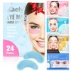 Kaely 24 Pairs Eye Patches for Puffy Eyes and Dark Circles,Rose Collagen 24K Gold Hyaluronic Acid Eye Masks for Dark Circles and Puffiness,Spa Skincare Anti Wrinkle Patches,Birthday Gifts for Women