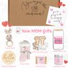 New Mom Gift Basket & Baby Gifts, Baby Shower Gifts for Expecting Mommy to Be, New Mom Care Package After Birth Post Partum Essentials, First Time Pregnancy Mothers Day Birthday Gifts
