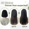 RUNATURE Clip in Hair Remy Human Hair Clip in Extensions 16 Inches Golden Brown with Golden Blonde Highlighted Color 10P16 50g 3pcs Double Weft Clip on Hair Extensions