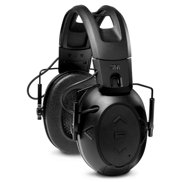 Peltor Sport Tactical 300 Electronic Hearing Protector, Shooting Ear Protection, NRR 24 dB, Ideal for Shooting, Hunting, Construction, and Work Shops Black