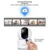 GALAYOU Indoor Security Camera 2K, Pet Camera, 360 Degree WiFi Home Security Camera for Baby/Elder/Nanny with Night Vision, Siren, 24/7 SD Card Storage, Works with Alexa and Google Assistant G2-2Pack