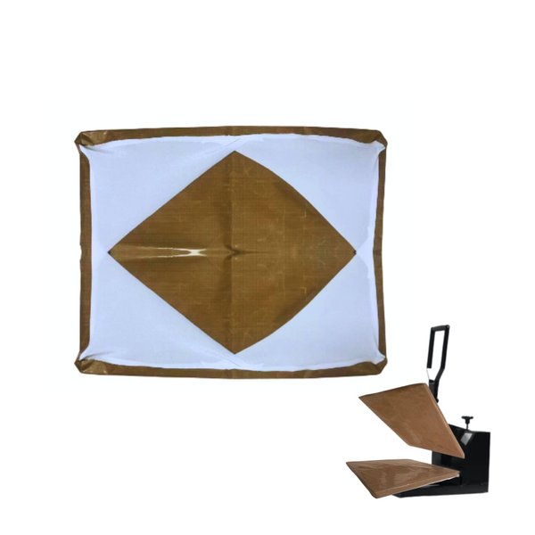 Teflon Sheet for Heat Press 16 x 20 Inch, Heat Resistant Reusable Teflon Sheets Wrap Cover for Protecting Sublimation Heat Pressing Machine (16 X 20 Inch)