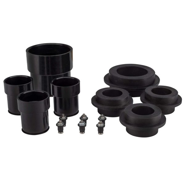 RecPro Universal RV Holding Tank Installation Fittings Kit Made in America