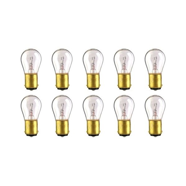 CEC Industries #1493 Bulbs, 6.5 V, 17.875 W, BA15d Base, S-8 shape (Box of 10)