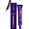 Salerm Cosmetics VISION Salermvision Permanent Cream Hair Color Dye (w/Sleek Steel Pin Rat Tail Comb) Haircolor Creme, Gray Coverage in 30 minutes (8,00 - LIGHT BLONDE)