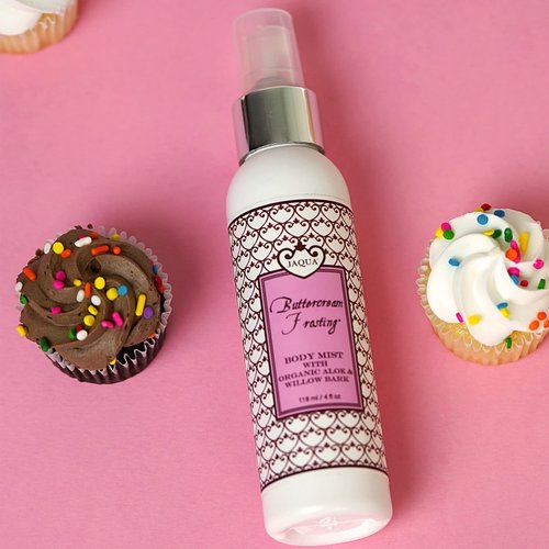 Jaqua Buttercream Frosting Hydrating Body Mist w/Organic Aloe