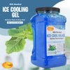 SPA REDI - Massage Cooling Gel for Pedicure, with Menthol, Peppermint Extract - Professional Strength Pedicure Foot and Leg Ice Cooling Gel Massage Therapy (Mint and Eucalyptus, 1 Gallon)