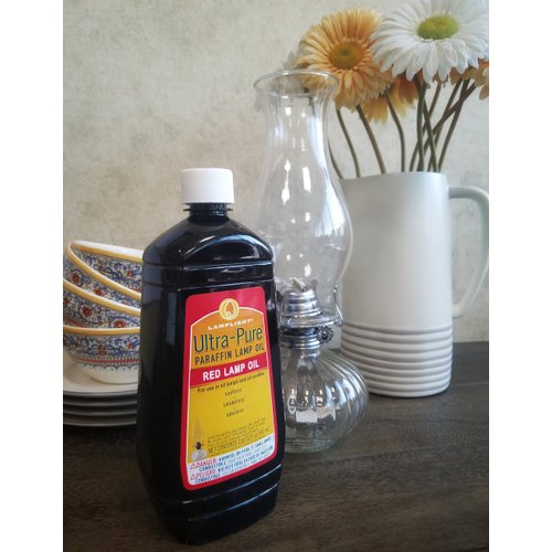Lamplight 60012 Ultra-Pure Lamp Oil, 32-Ounce, Red