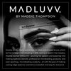 MADLUVV Brow Stamp Refill* - Color Stamp for Brows & Root Touch Up for Women & Men, Instantly Conceal Hair Loss, Grey Hair, Thinning Hair with Stain-Proof/Smudge-Proof Powder Formula (Taupe)