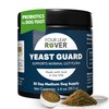 FOUR LEAF ROVER Yeast Guard for Dog Yeast - Veterinarian Formulated - Supports Healthy Skin, Ears & Paws - 100% Natural with Organic Herbs - 30 Day Medium Dog Supply