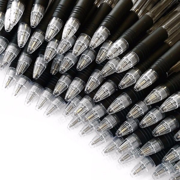 Zebra Z-Grip Retractable Ballpoint Pen 1.0mm Point Size Black Ink 40 Pack