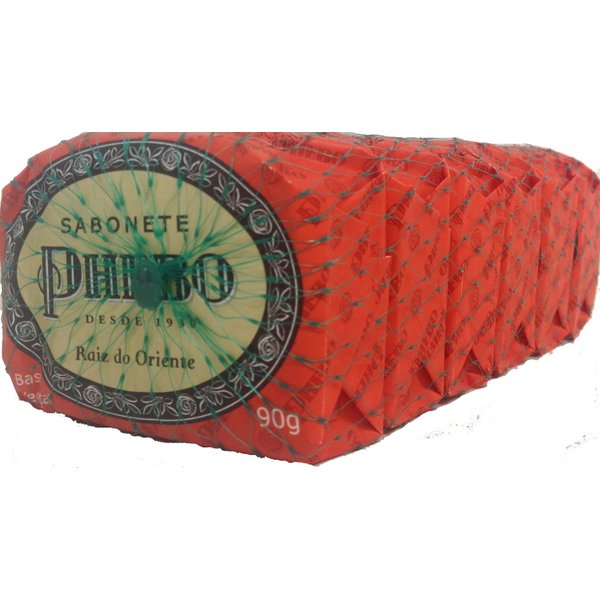 Linha Tradicional Phebo - Sabonete em Barra de Glicerina Raiz do Oriente (6 x 90 Gr) - (Phebo Classi Collection - Glycerin Bar Soap Oriental Radish (6 x3.2 Net Oz))
