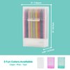 LockerMate Crayon Box with Sharpener Holds 24 Crayons, Assorted Color, Pack of 1