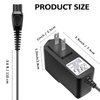15V Replacement Shaver Charger Replacement Charger Cord Portable Adapter Universal Replace Charger Cord for Electric Shaver