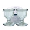 AYUSHYA HEALTH Transparent Eye Wash Cups with Storage Container- Eye Cups for Eye wash Shaped Rim for Eye Rinse, Cleansing, Remove Dust, Makeup & Irritants- Eye wash kit Set of 2 Eye Cup