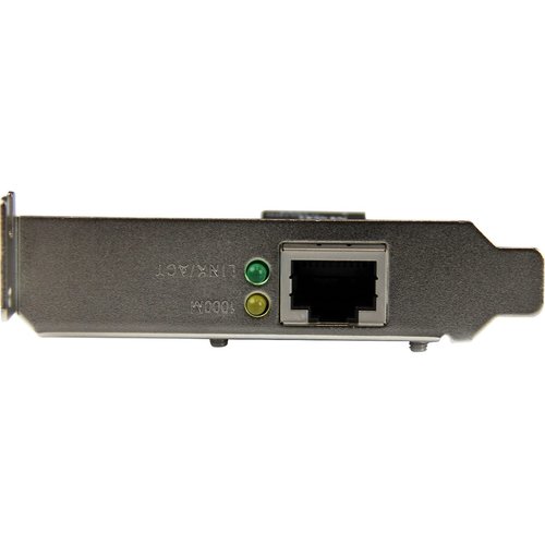 StarTech.com 1 Port PCIe Network Card - Low Profile - RJ45 Port - Realtek RTL8111H Chipset - Ethernet Network Card - NIC Server Adapter Network Card (ST1000SPEX2L)