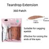 Widening Eyelid Tape Invisible Eye Stickers Viscous in contact with waterEyelid Stickers Instant Eye Lift Strips for people with multiple layers of eyelids or severely droopy eyelids