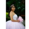 AOPRIE Birthday Sash for Girls Birthday Crowns Sweet 16 Birthday Tiara for Women Rose Gold Birthday Girl Headband Princess Crown Rhinestone Happy Birthday Accessories