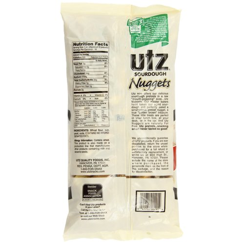 UTZ Of Hanover Sourdough Pretzel Nuggets, 16 Ounce