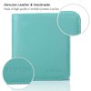 FUNTOR Small Wallets for Women, Ladies Small Compact Bifold Pocket RFID Blocking Genuine Leather Wallet for Women