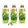 Vaadi Herbals Heena with Green Tea Extracts Shampoo ★ ALL Natural ★ Paraben Free ★ Sulfate Free ★ Suitable for All Hair Types ★ Value Pack of 3 X 11.8 Ounces