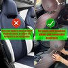 sentoto Car Purse Hook Multi-Functional Hidden Hooks Headrest Hooks for Car Purse Hook for Car Car Storage Hooks Saygoodbye to The Messy Space Dunmetal