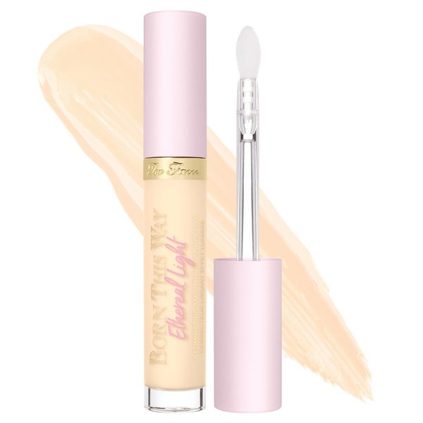 Too Faced Born This Way Ethereal Light Illuminating Smoothing Concealer, Vanilla Wafer, 0.17 Fl Oz