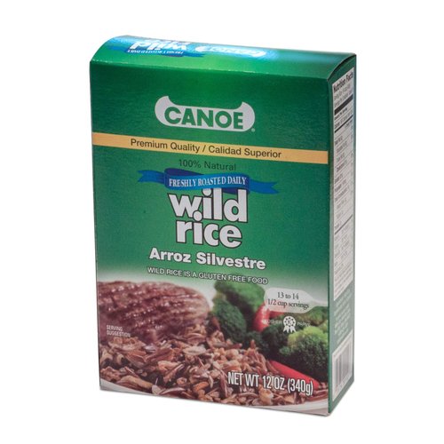 Canoe Freshly Roasted Wild Rice 12oz