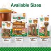 Nylabone Healthy Edibles Broth Bone Natural Dog Chews Long Lasting Treats Ham Flavor Small/Regular - Up to 25 Ibs. (4 Count)